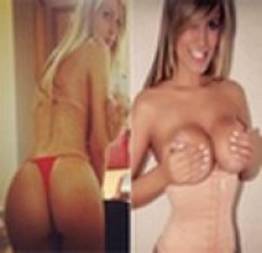 De topless, Andressa Urach pede votos para o Miss Bumbum 2012
