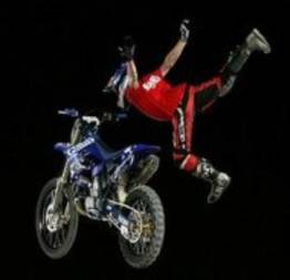 Motocross freestyle fail