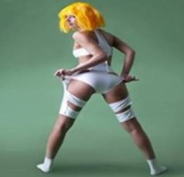Cosplay erótico - girl marylin In 5th element