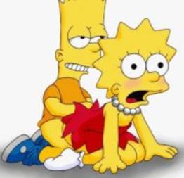 Bart fudendo o cuzinho da lisa simpson