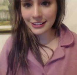 Loira gata caiu na net pela primeira vez provocando