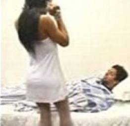 Namorada vestiu se de enfermeira pra cuidar do namo doente