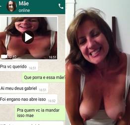 Mãe manda vídeo erótico pro filho por engano