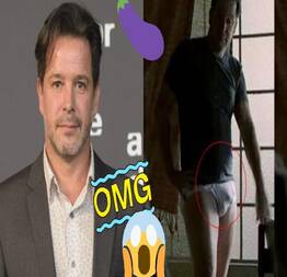Murilo Benício com mala marcada de Cueca branca chama atenção em cena pelo tamanho da bagagem