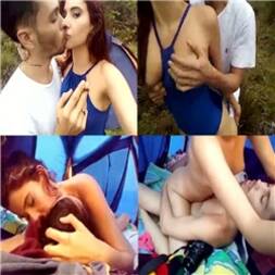 Levei minha ruivinha pra fumar e meter gostoso nas montanhas