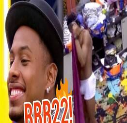 BBB22 Que isso Paulo André! de cueca branca tamanho da mala do brother agrada e chama atenção!