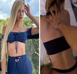 Sabrina De Martini pornô fazendo anal empinada de quatro