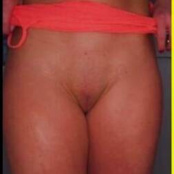 Toda lisinha ganhando leite dentro
